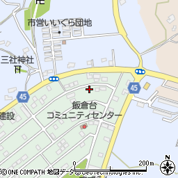 千葉県匝瑳市飯倉台8-8周辺の地図