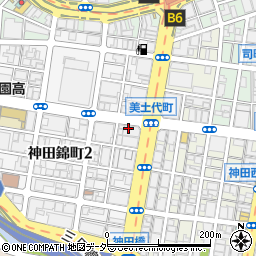 帝都自動車交通株式会社　ハイヤー営業所神田営業所周辺の地図