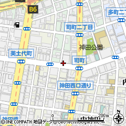 神田警察通パーキングメーター４周辺の地図