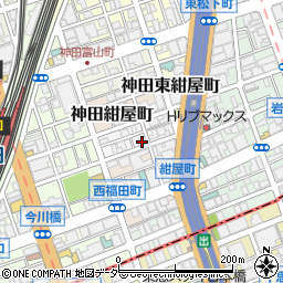 東京都千代田区神田北乗物町8-2周辺の地図