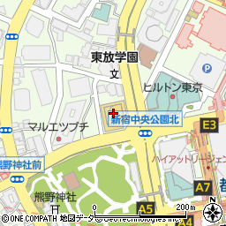 新宿グリーンタワー内科クリニック周辺の地図