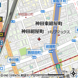 東京都千代田区神田北乗物町9-8周辺の地図