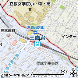 サンテラッセＢ周辺の地図