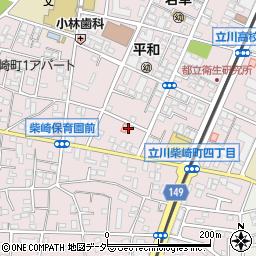 古川荘周辺の地図