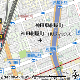 東京都千代田区神田北乗物町8-1周辺の地図