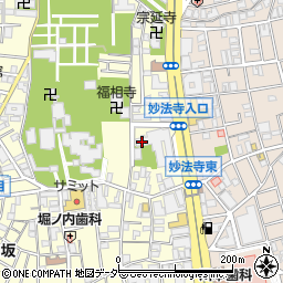 杉並区役所　堀ノ内東児童館周辺の地図