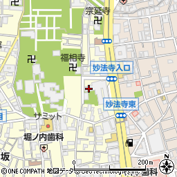 杉並区役所　堀ノ内東児童館周辺の地図