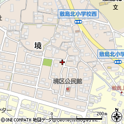 山梨県甲斐市境2113周辺の地図