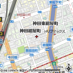 東京都千代田区神田北乗物町9-7周辺の地図