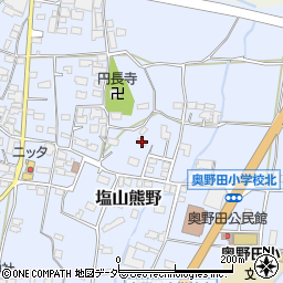 山梨県甲州市塩山熊野416周辺の地図