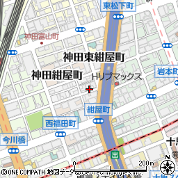 東京都千代田区神田北乗物町1-2周辺の地図