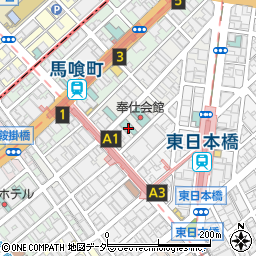 アパホテル日本橋馬喰横山駅前周辺の地図