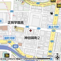 東京都千代田区神田錦町2丁目3周辺の地図