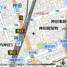 炎麻堂神田店周辺の地図