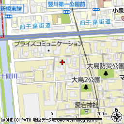 あぶいりを弐番館周辺の地図