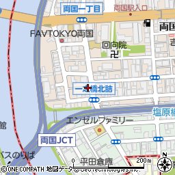 東京都墨田区両国1丁目5-7周辺の地図