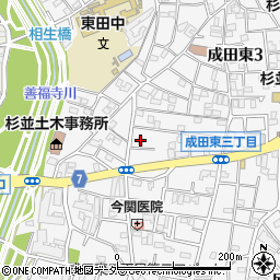 日研社周辺の地図