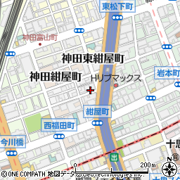 三徳商事株式会社　東京支店・電子材料部・情報機器部周辺の地図