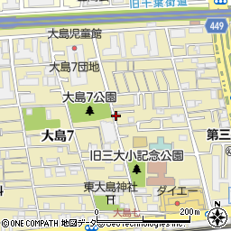 大島テレビ商会周辺の地図