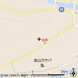 岐阜県下呂市金山町戸部4412周辺の地図