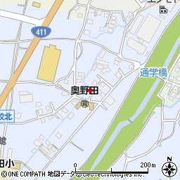 山梨県甲州市塩山熊野591周辺の地図