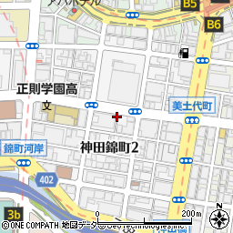 東京都千代田区神田錦町2丁目周辺の地図