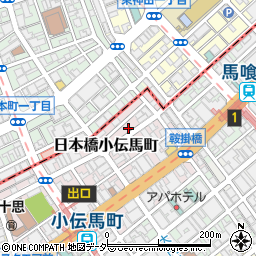 東京都中央区日本橋小伝馬町17周辺の地図