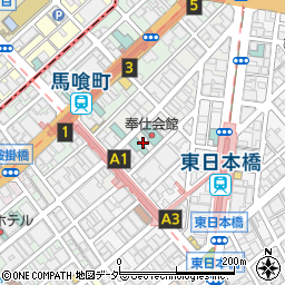 東京都中央区日本橋横山町5周辺の地図