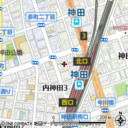 ベースボール居酒屋 リリーズ 神田スタジアム周辺の地図