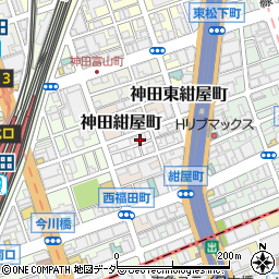 東京都千代田区神田北乗物町18-5周辺の地図