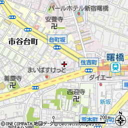 東京都新宿区住吉町4周辺の地図