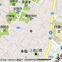 株式会社秋元商店周辺の地図