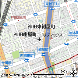 東京都千代田区神田北乗物町1周辺の地図