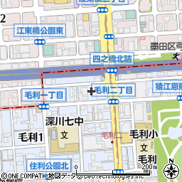 ザ・パーク錦糸町第２駐車場周辺の地図