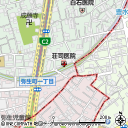 東京都中野区本町1丁目3周辺の地図