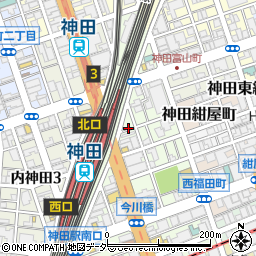 東京都千代田区鍛冶町2丁目7周辺の地図