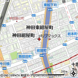 東京都千代田区神田北乗物町1-1周辺の地図