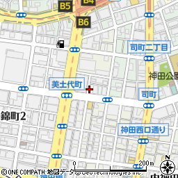 リパーク神田美土代町第２駐車場周辺の地図