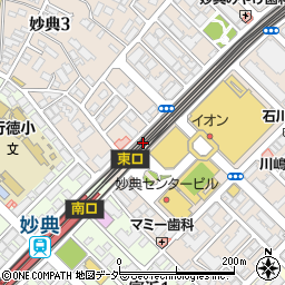 はなの舞 妙典店周辺の地図