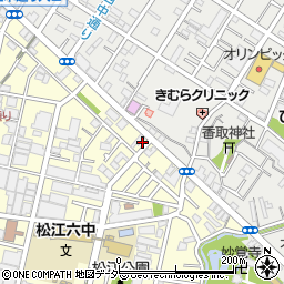 ユアー・パーキング松江第２駐車場周辺の地図