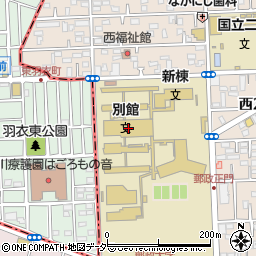 中央郵政研修センター周辺の地図
