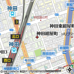 神田駅東口クリニック周辺の地図