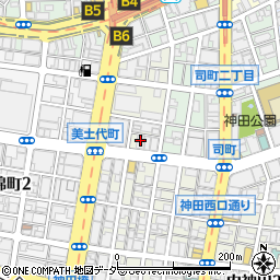 東京都千代田区神田美土代町3-2周辺の地図