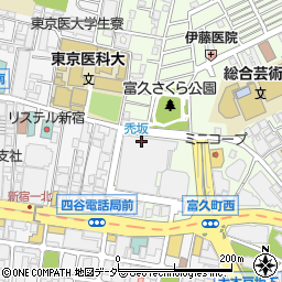 プロカラーカレン　新宿・富久町店周辺の地図
