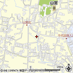 山梨県甲府市山宮町1616周辺の地図