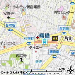 東京都新宿区住吉町6周辺の地図