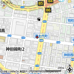 東京都千代田区神田錦町1丁目2周辺の地図