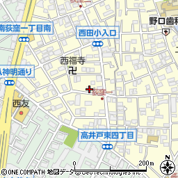 東京都杉並区荻窪1丁目 3の地図 住所一覧検索 地図マピオン