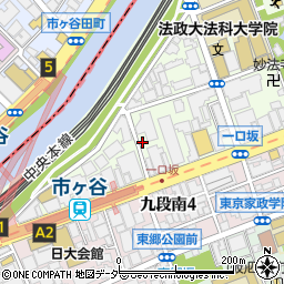 豚ウォリー 市ヶ谷店周辺の地図