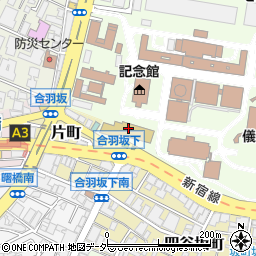 東京都新宿区市谷本村町42周辺の地図